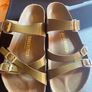 Birkenstock Franka Soft Footbed Olive Green Size 42 (New without box)